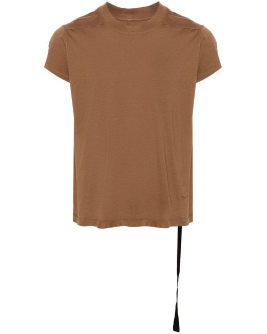 Rick Owens Brown Organic Cotton Sleeveless T-shirt for men