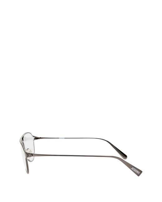 Jacquemus Gray Lunettes De Soleil À Monture Pilote