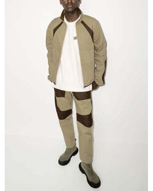 RANRA Natural Panelled Track Jacket for men