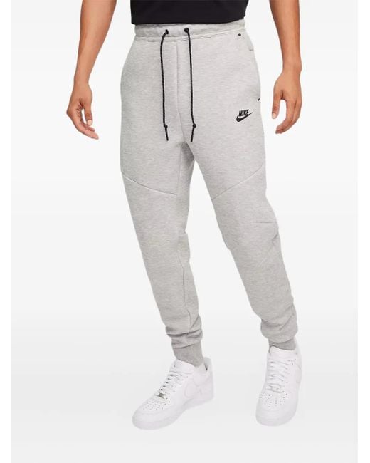 Nike Gray Tech Fleece "Heather" Track Pants for men