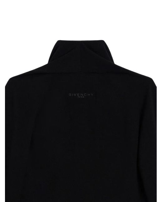 Givenchy Black Draped Sweater