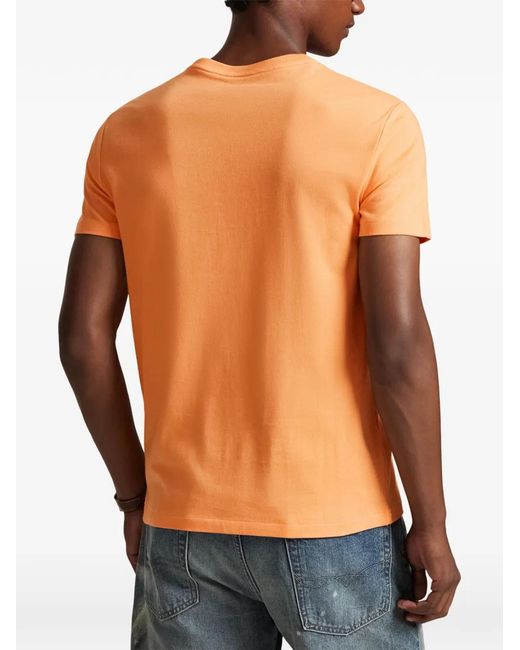 Polo Ralph Lauren Orange Logo T-Shirt for men