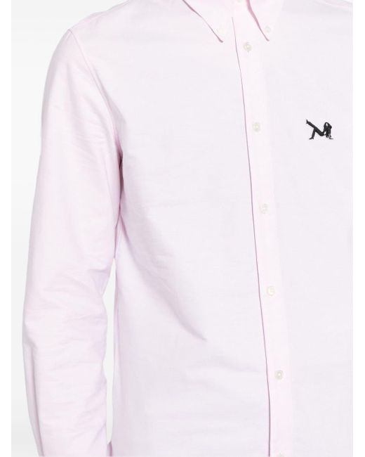 メンズ Calvin Klein ロゴ シャツ Pink