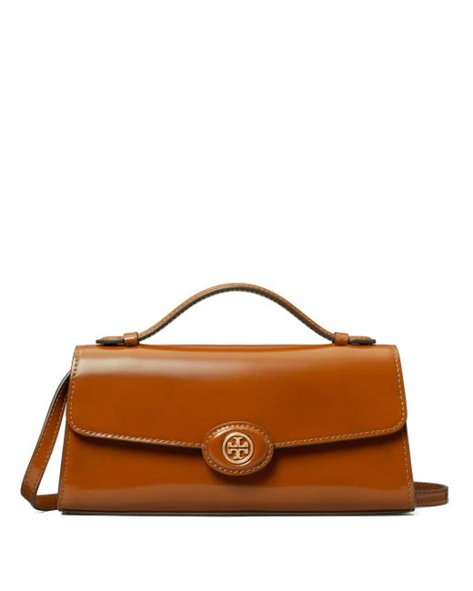 Tory Burch Brown Robinson Mini Bag