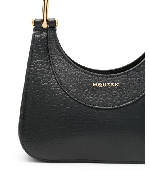 Borsa Tote Cross-Bar Mini di Alexander McQueen in Gray