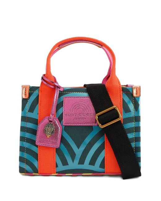 Kurt Geiger Red Small Southbank Eagle-Head Tote Bag