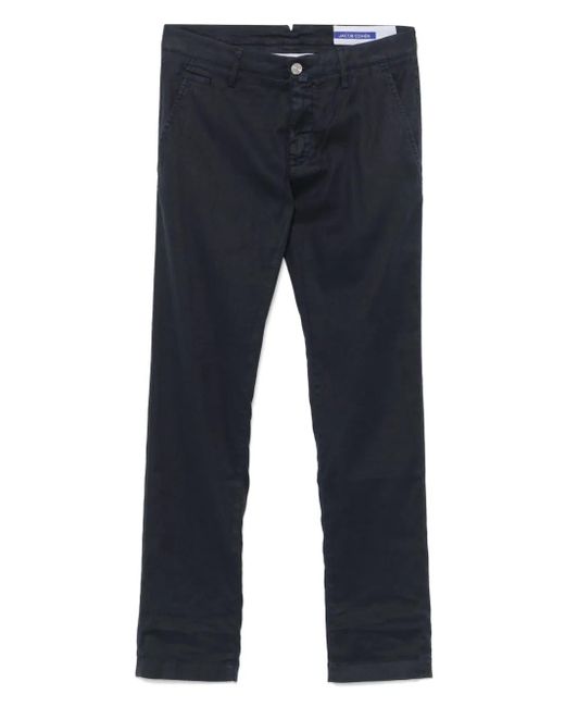 Jacob Cohen Blue Bobby Trousers for men