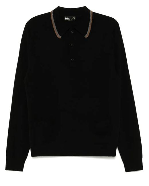 メンズ Kolor ポロシャツ Black