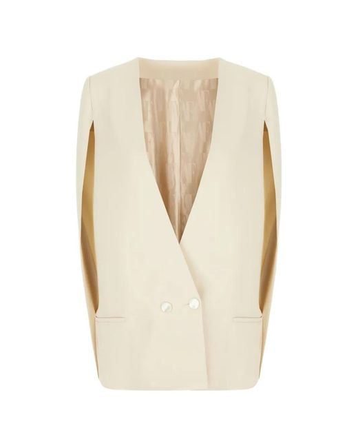 Alberta Ferretti White Cady Jacket