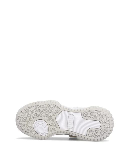 Maison Mihara Yasuhiro White Keith Touch-Strap Sneakers