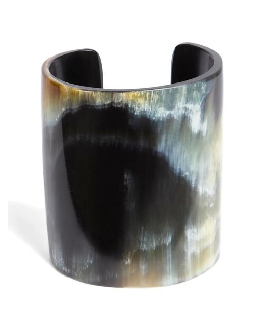 Liviana Conti Black Sandara Cuff Bracelet