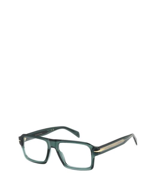 David Beckham Black Square-Frames Glasses