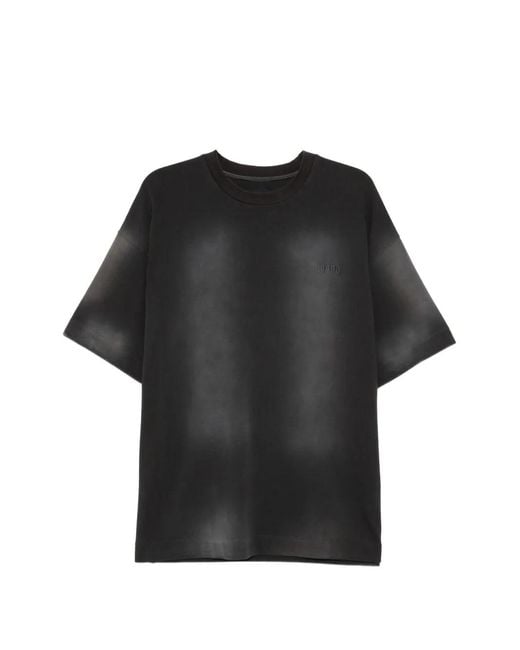 Juun.J Black T-Shirt Zodiaque for men