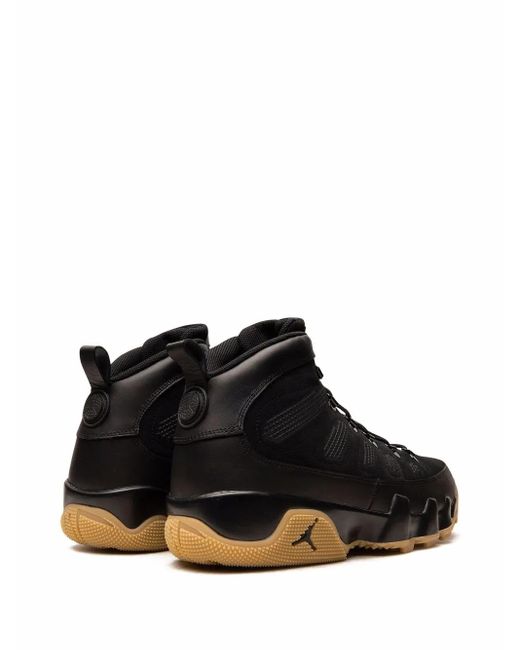 Nike Black Air 9 /Gum" Boots for men