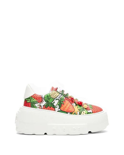 Casadei White X Enriquez Nexus Sneakers