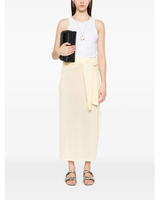 Totême  Natural Knitted Skirt