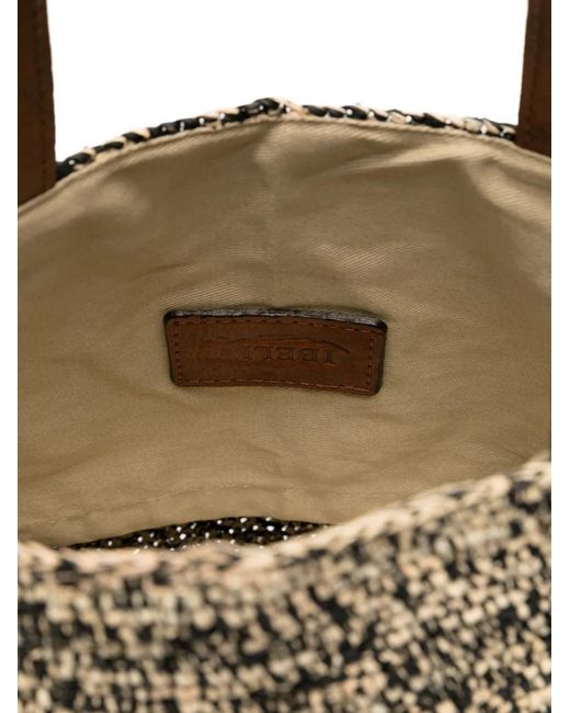 IBELIV Metallic Top-Handle Tote Bag