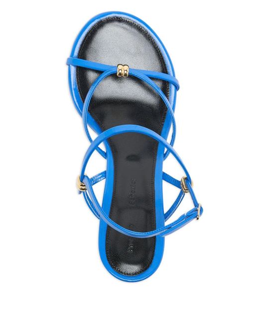 Proenza Schouler ストラップ ウェッジサンダル Blue