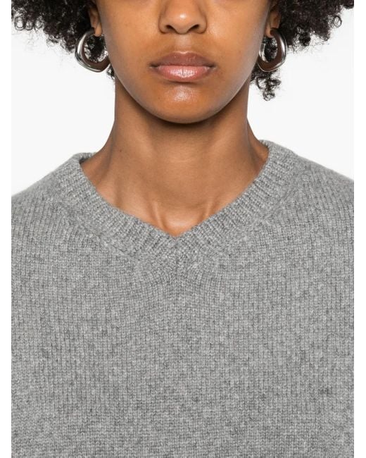 Maglione Wolfe di Khaite in Gray