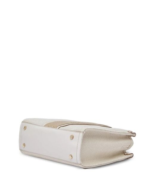 Liu Jo White Small Jacquard Bag