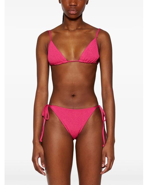 BOUND Pink Luana Triangle Bikini Top