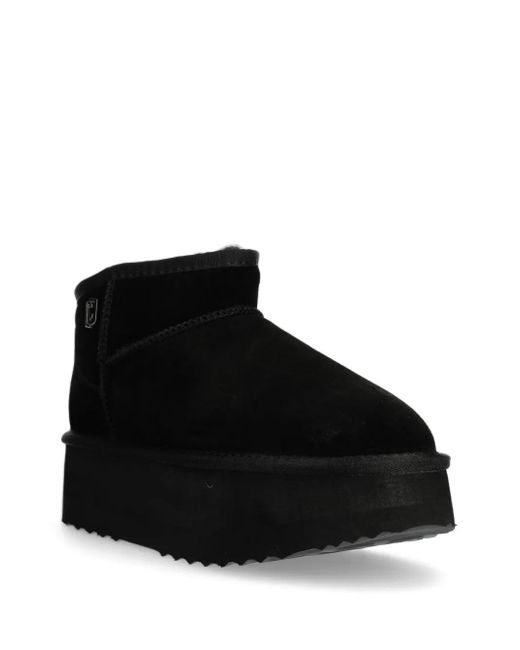 Liu Jo Black Suede Ankle Boots