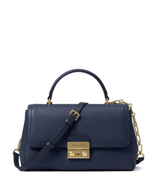MICHAEL Michael Kors Blue Medium Tribeca Satchel Bag