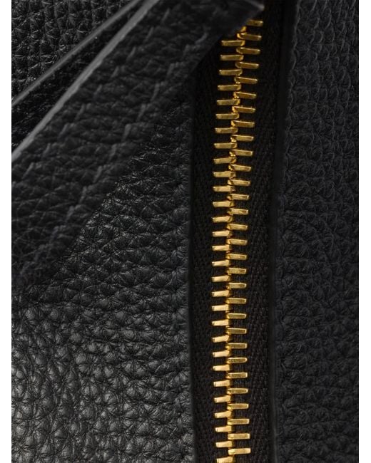 Prada Black Logo-Plaque Leather Shoulder Bag