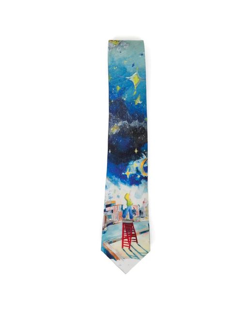 Kidsuper Blue Explosion Tie for men