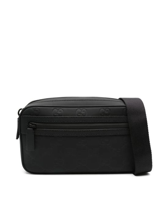 Gucci Black Gg Belt Bag for men