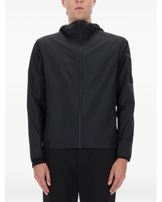 Boss Blue Zip Hooded Jacket for men