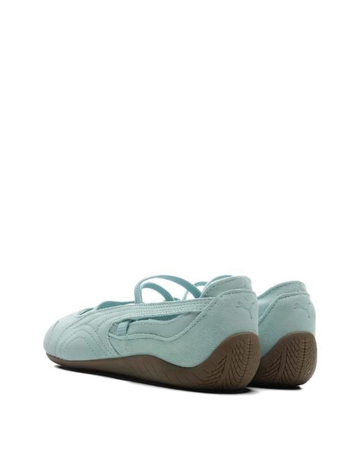 PUMA Green Speedcat Ballet Flats