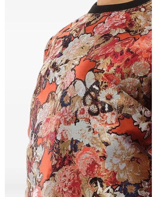 Givenchy Pink Floral Embroidered Sweatshirt