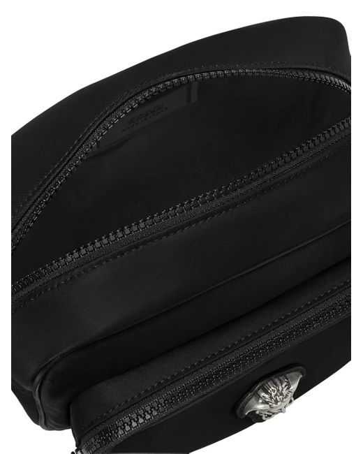 メンズ Versace ラ メドゥーサ メッセンジャーバッグ Black