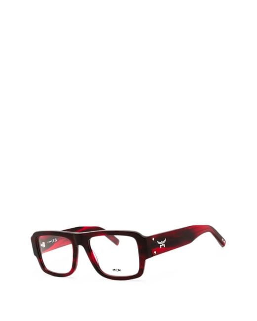 MCM Black Rectangular-Frame Glasses for men