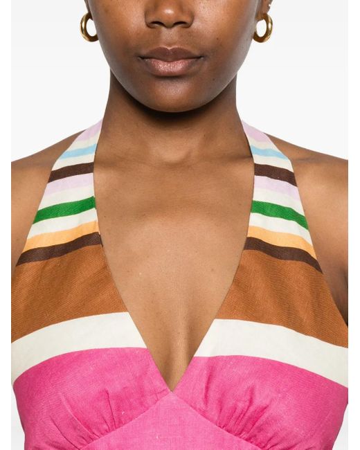 Cala De La Cruz Dasha Maxi-Jurk in het White