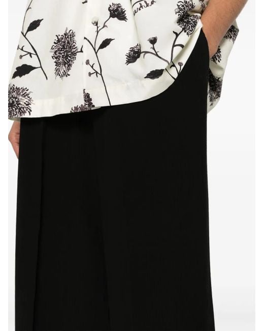 A.P.C. Black Carlota Straight-Leg Trousers