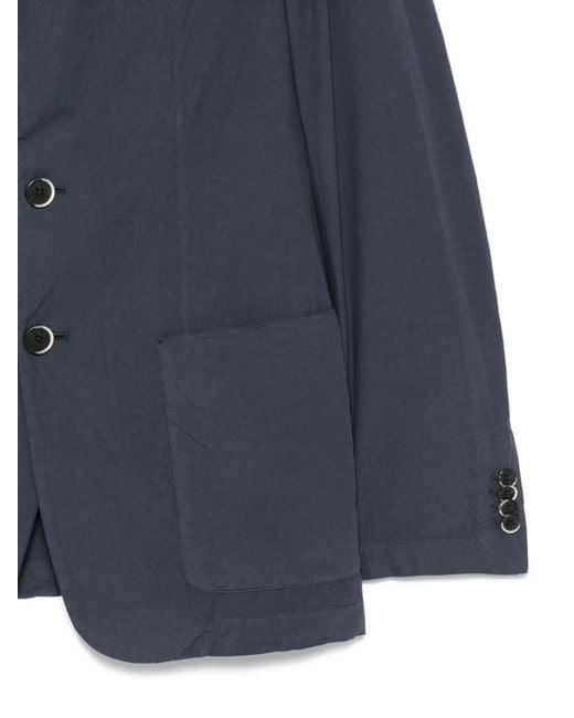 Barena Blue Borgo Notch-Lapel Patch-Pocket Blazer for men