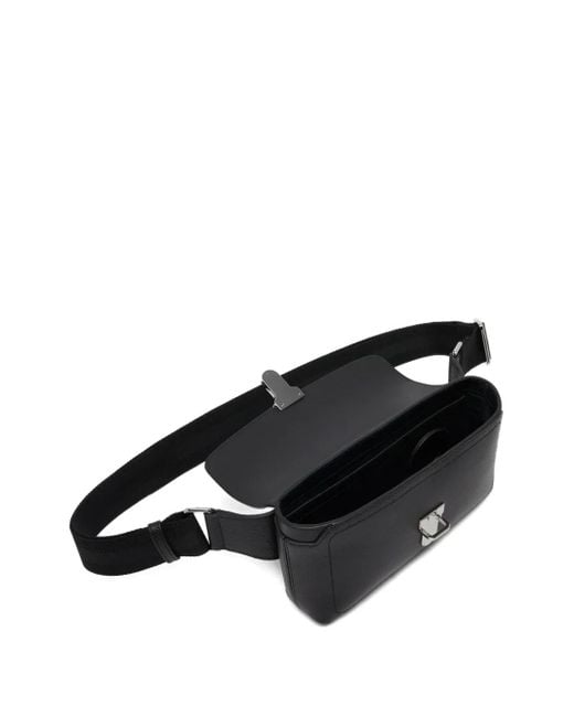 Bally Capitol Gürteltasche aus strukturiertem Leder in Black für Herren