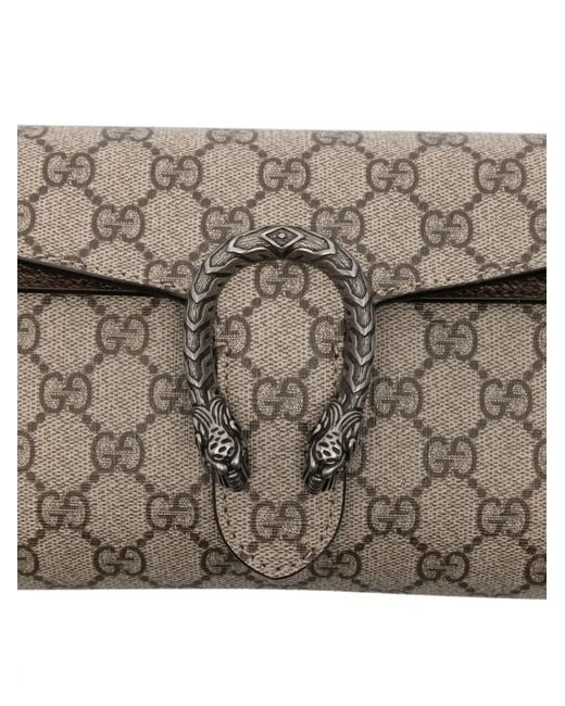 Gucci Gray Small Dionysus Shoulder Bag