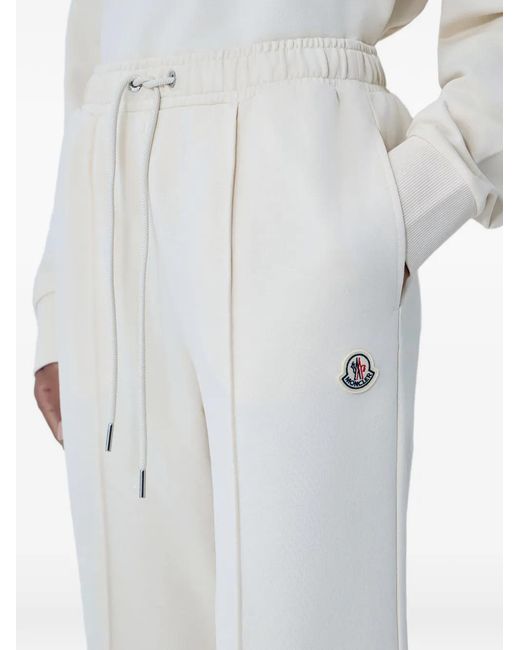 Moncler White Neutrals Trousers