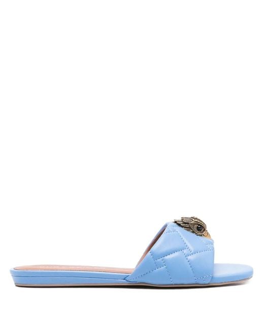 KG by Kurt Geiger キルティング スリッポン Blue