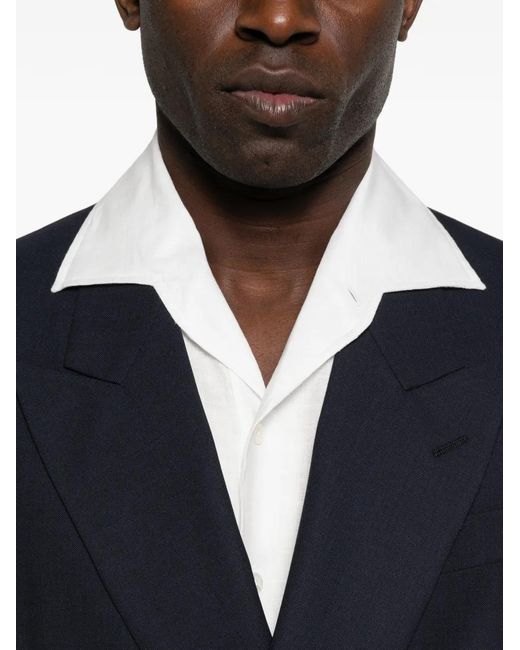 Lardini Overhemd Met Lange Mouwen in het White voor heren