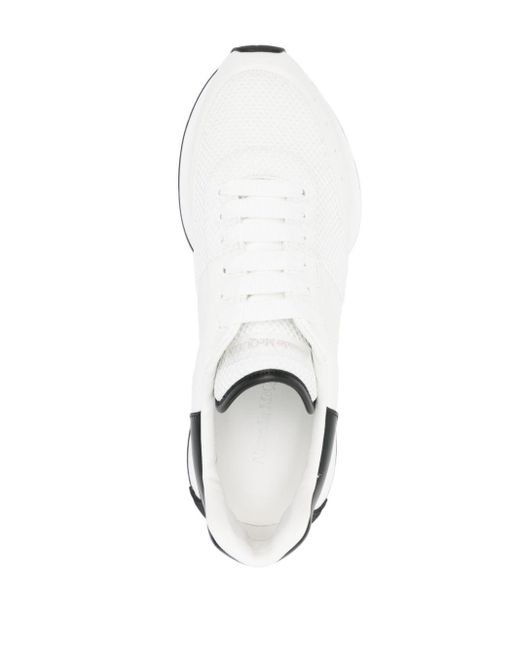 Alexander McQueen Sneakers mit dicker Sohle in White für Herren