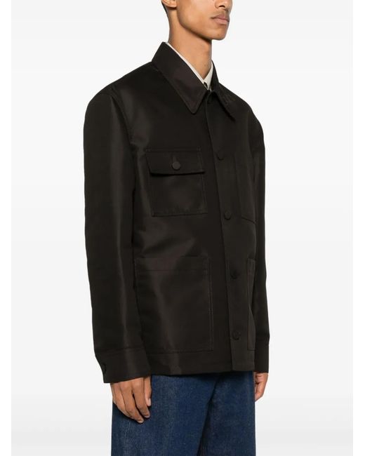 Gucci Black Cotton Jacket for men