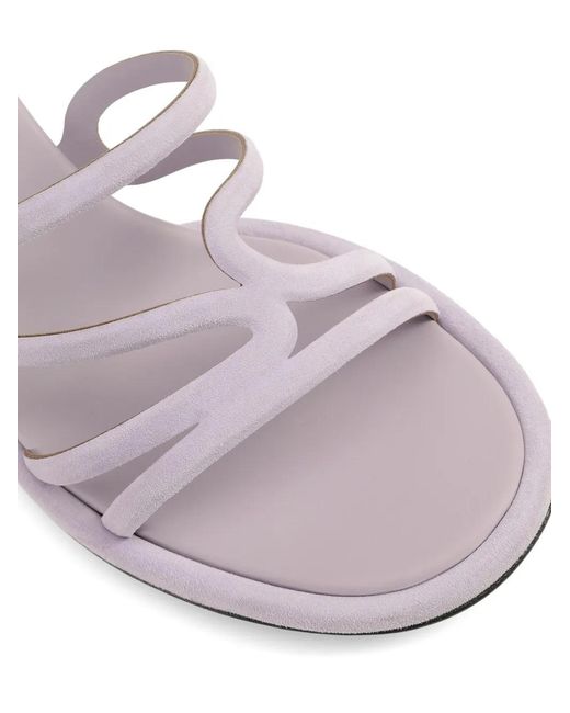 Sergio Rossi White Sonic Strappy Sandals