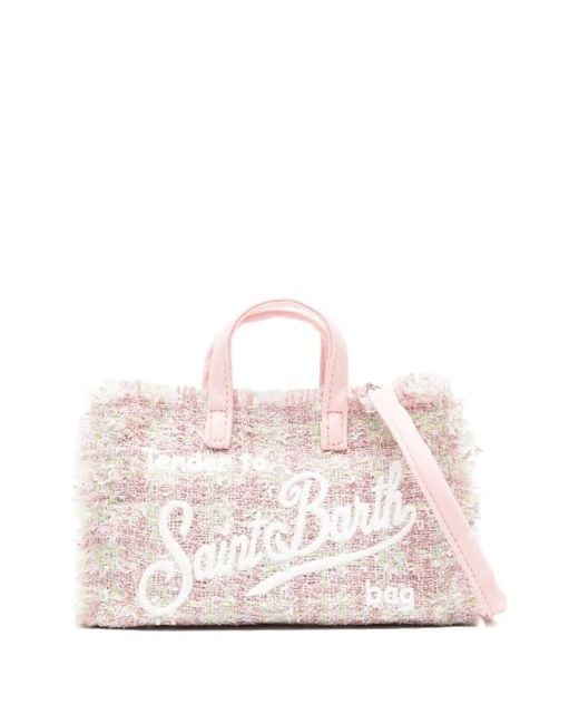 Mc2 Saint Barth Pink Mini Vanity Classic Tote Bag