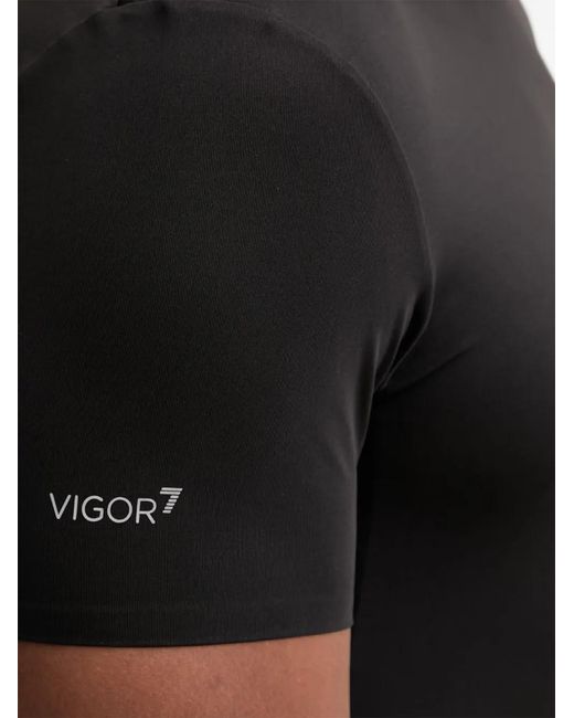 EA7 Black Dynamic Athlete T-Shirt for men