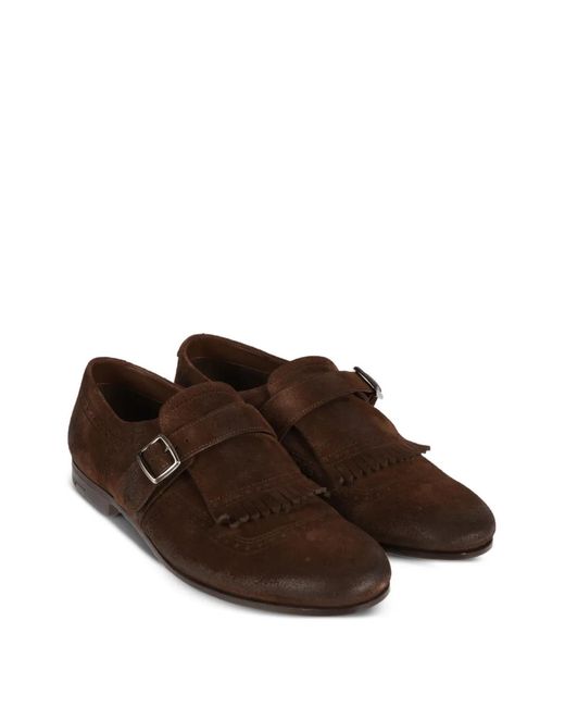 Church's Brown Leather Loafers for men
