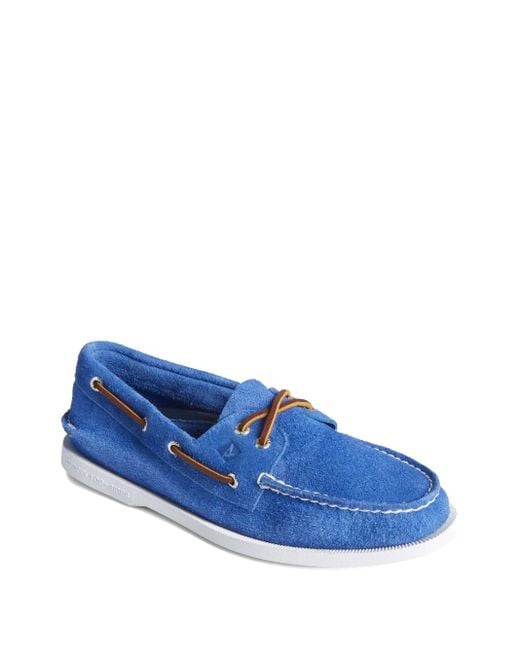 Sperry Top-Sider Blue Authentic Original Two-Eye Boat Shoes